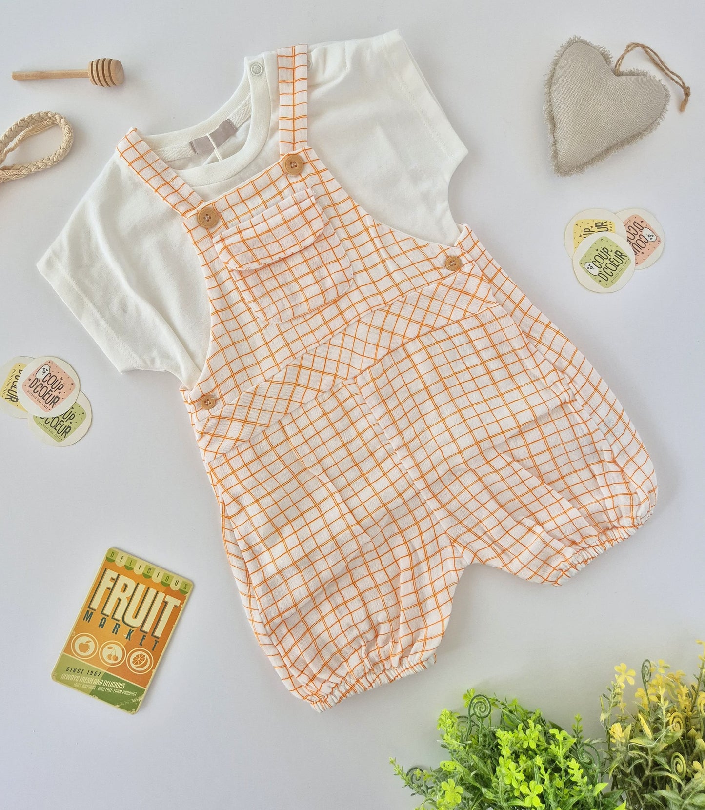 Cuteness Jumpsuit- 2 pcs