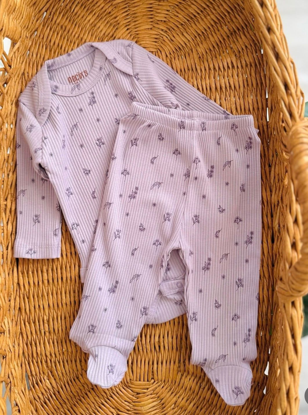 Purple Lavender Set-Cotton