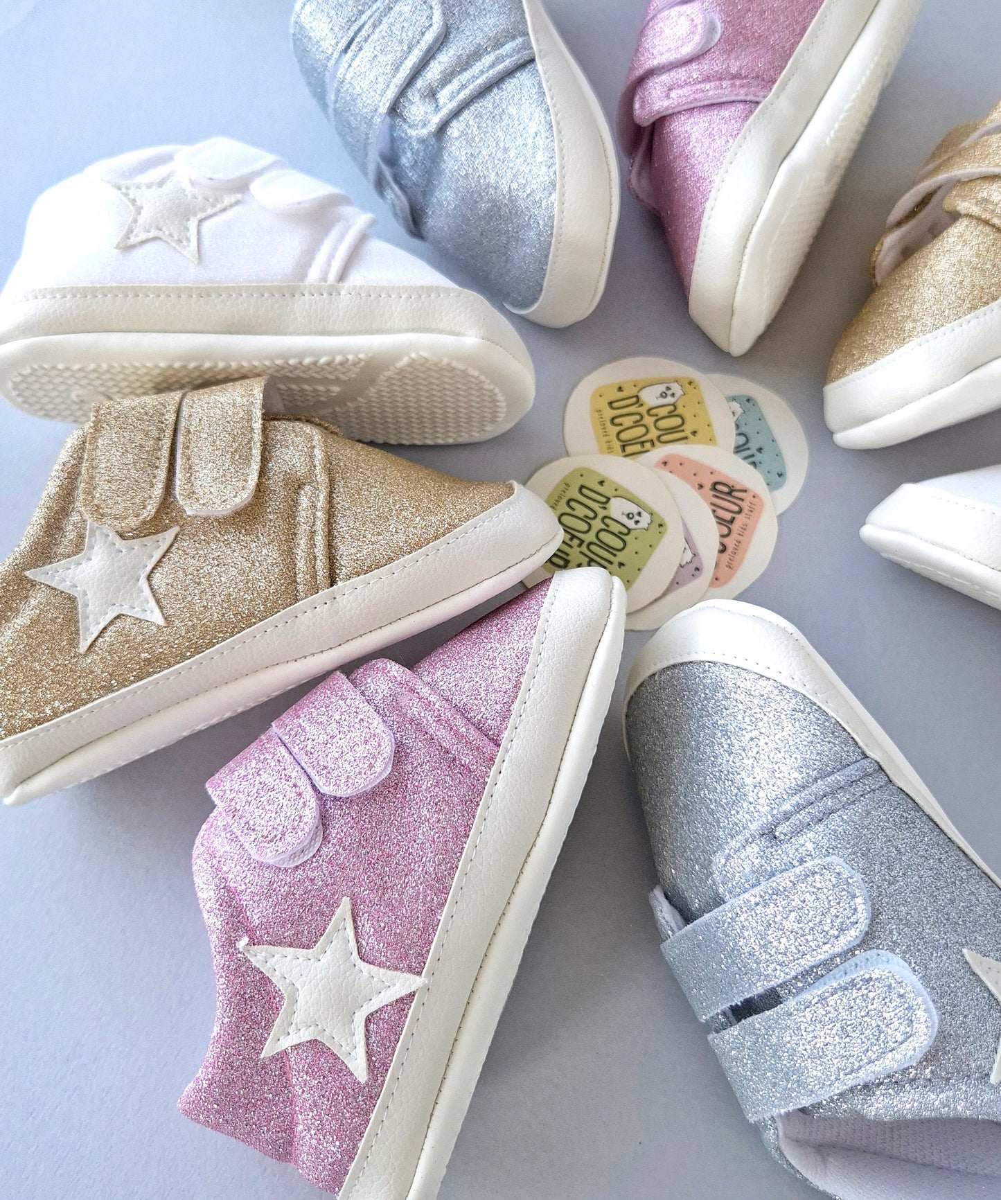 Little Star Glitter Soft Shoes