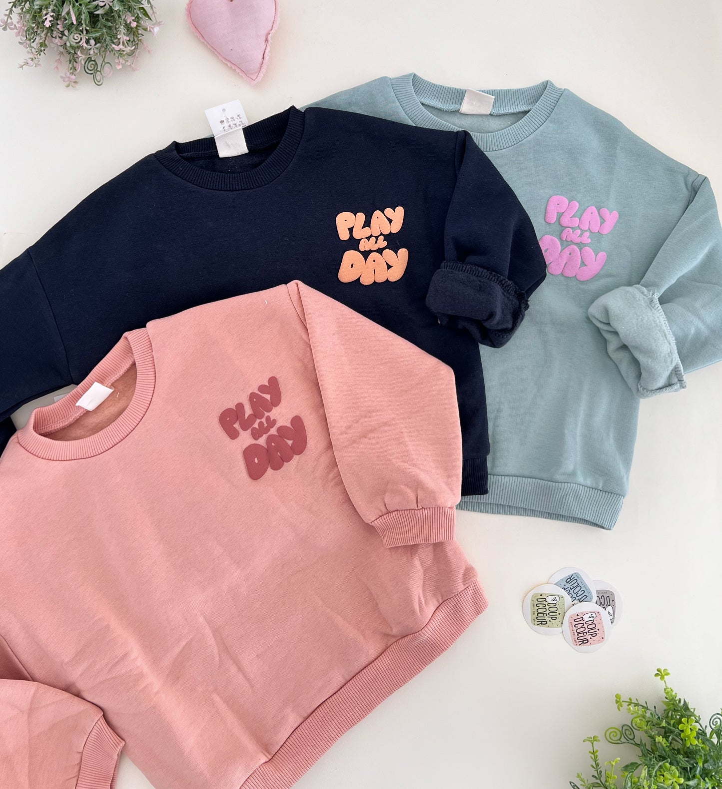 Play Sweater - Fleece Inside