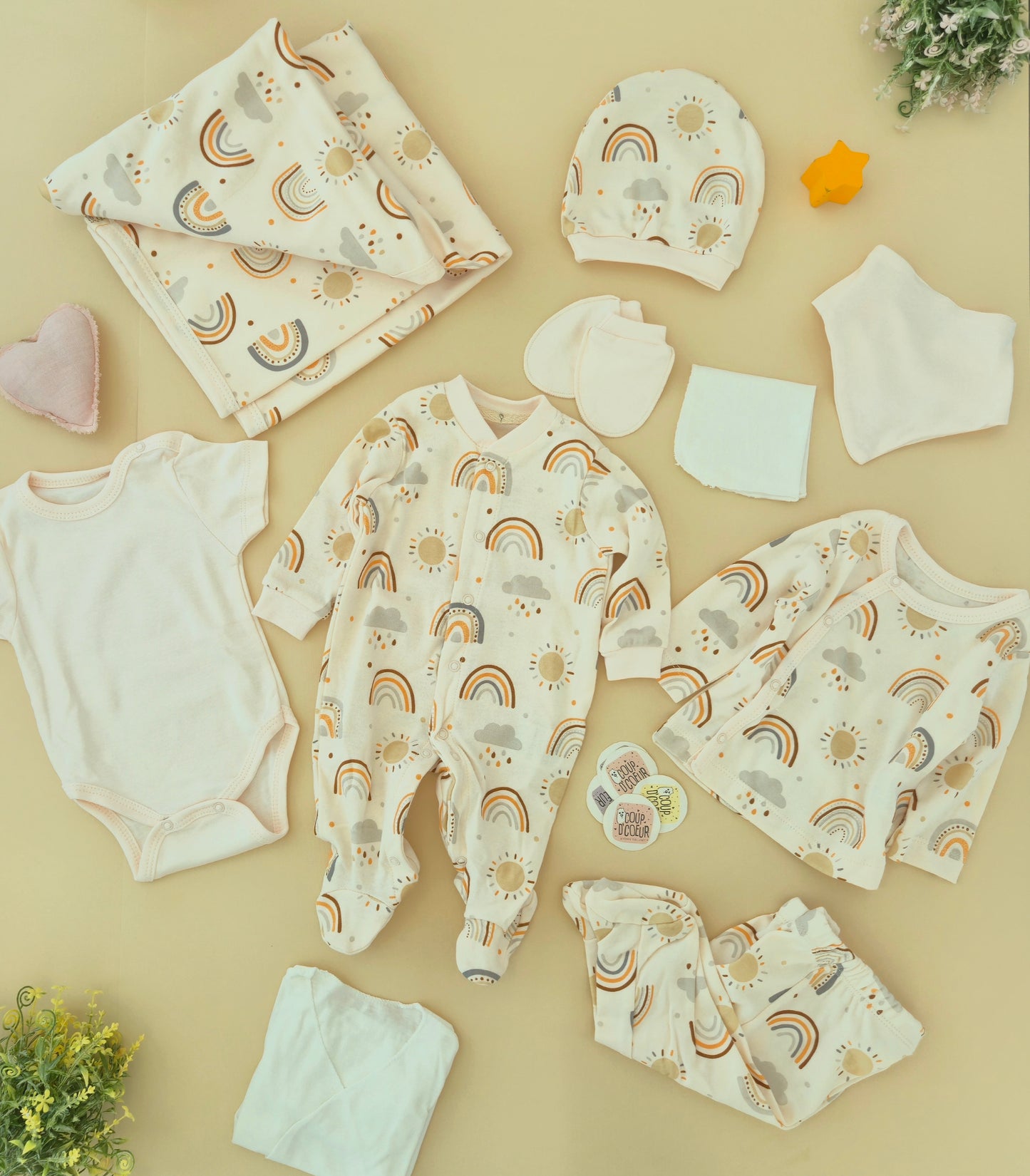 Rainbow Hospital Set-10 pcs