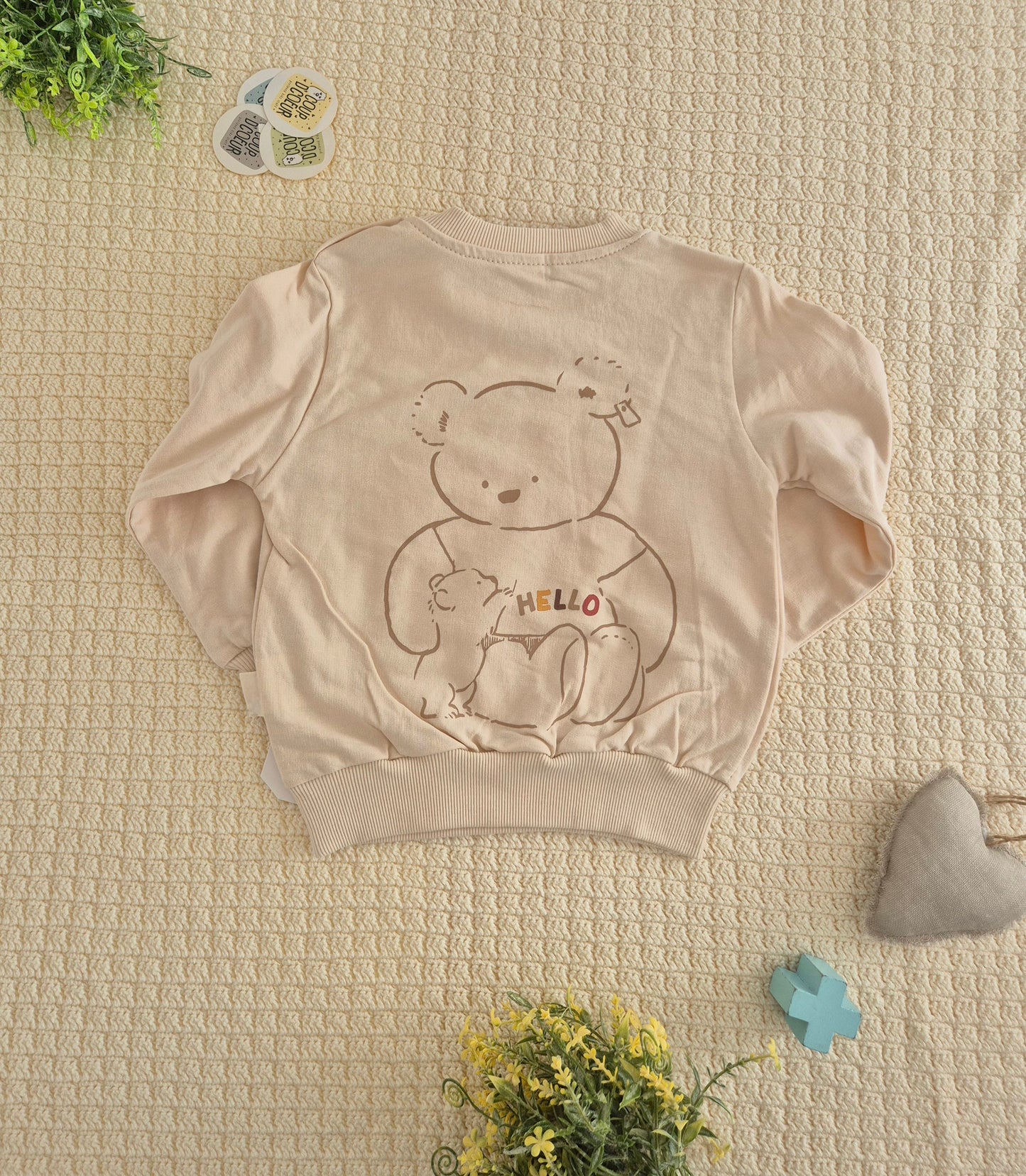 Hello Sweater-Cotton