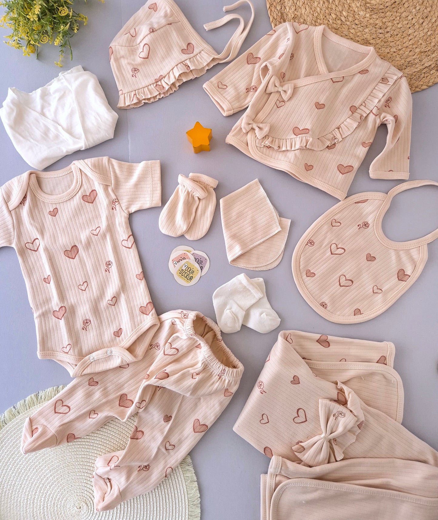 Mon Coeur Set - 10 pcs