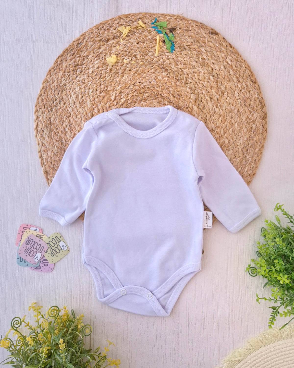 Essential Bodysuit- White