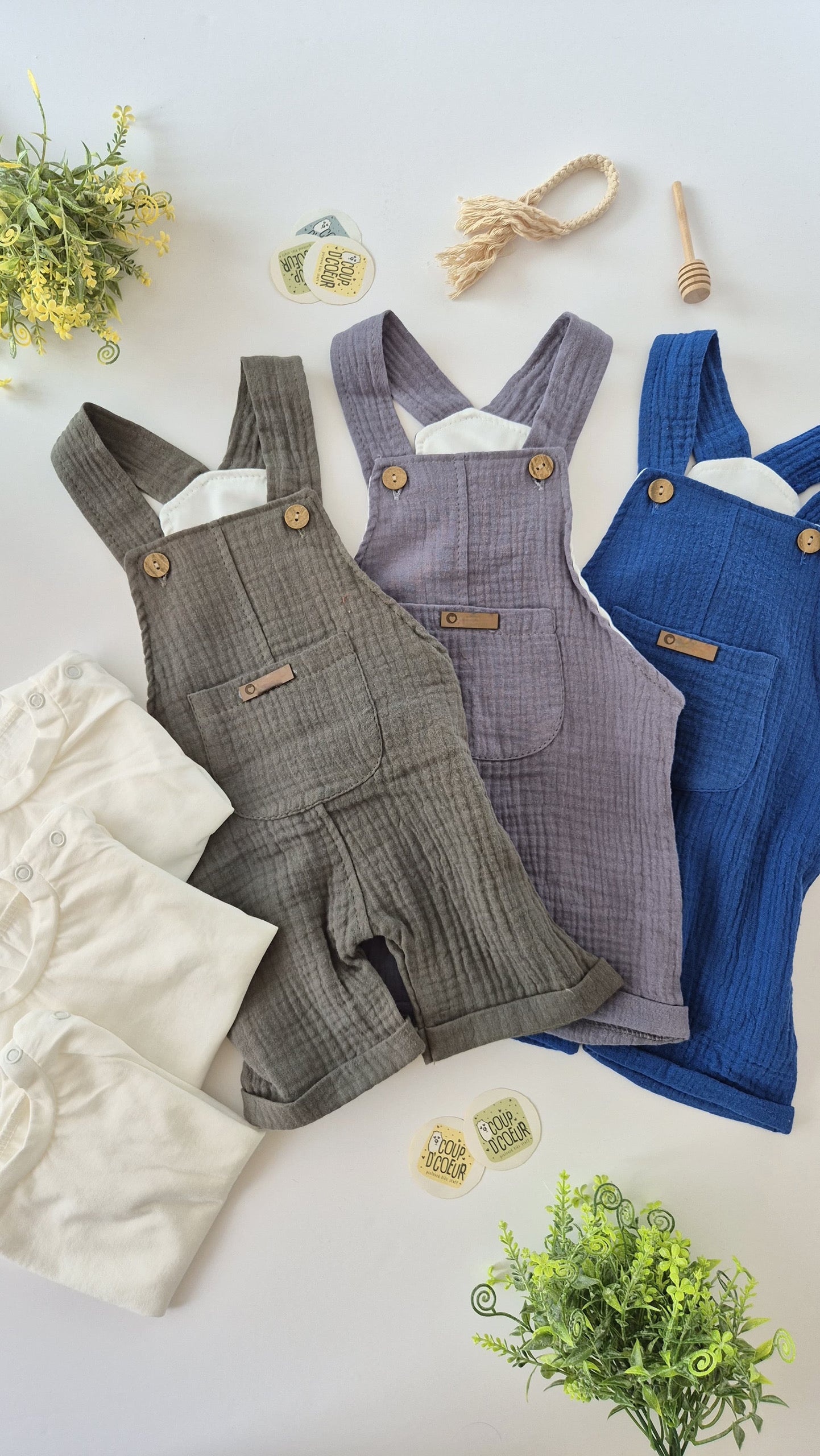 Mini Adventure Jumpsuit- 2 pcs