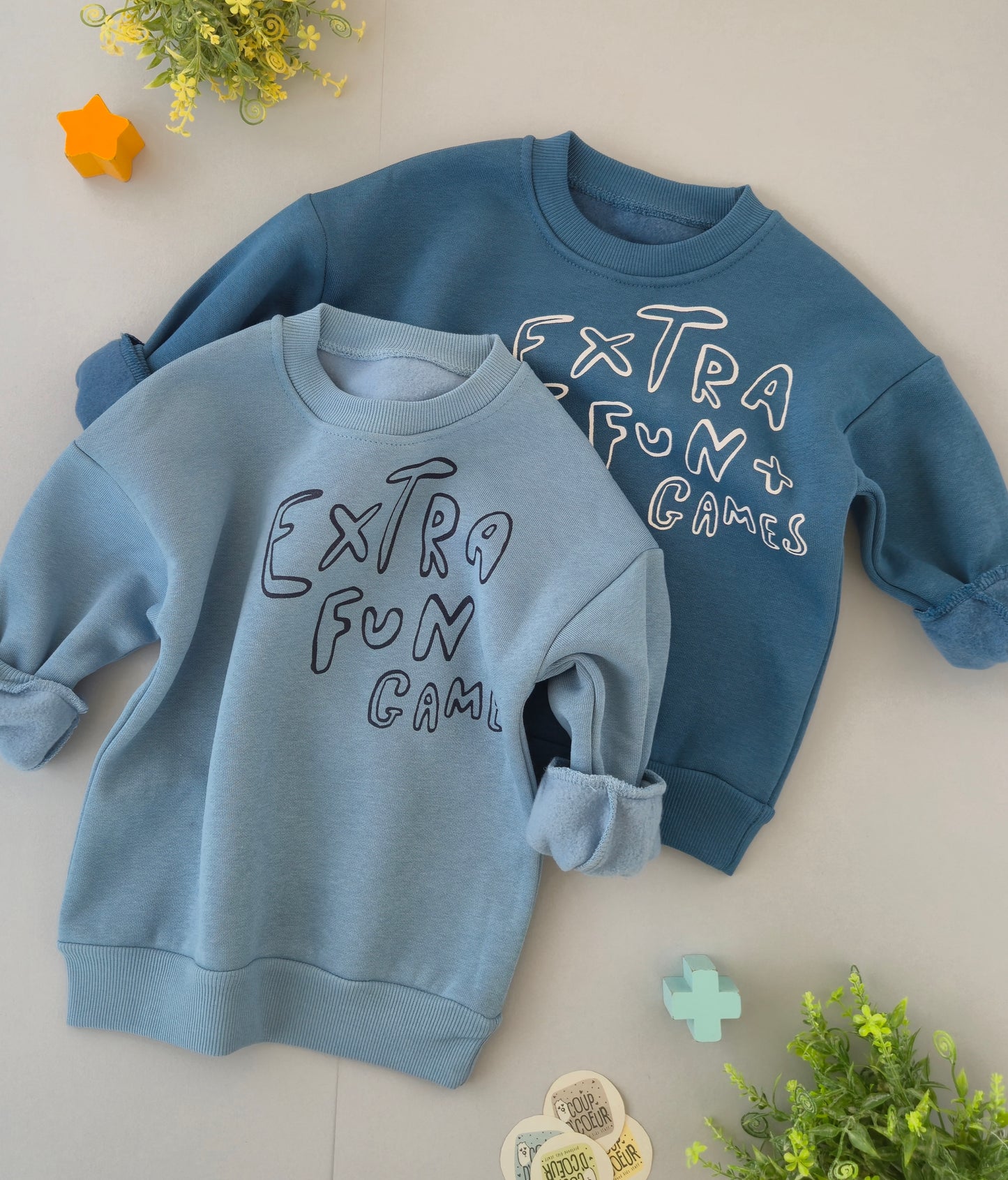 Extra fun sweater- fleece inside