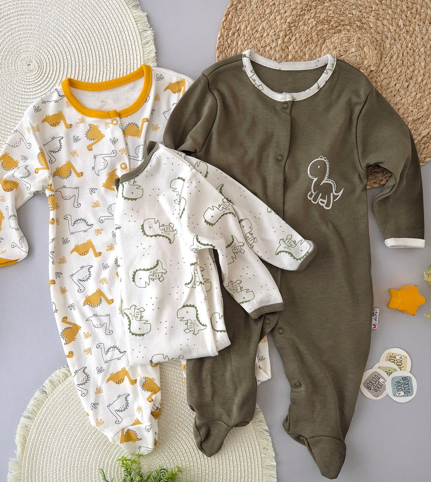 Little Dino Overalls