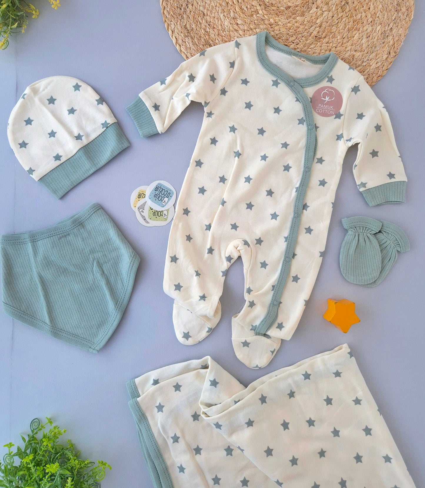 Starry Night Set- Green