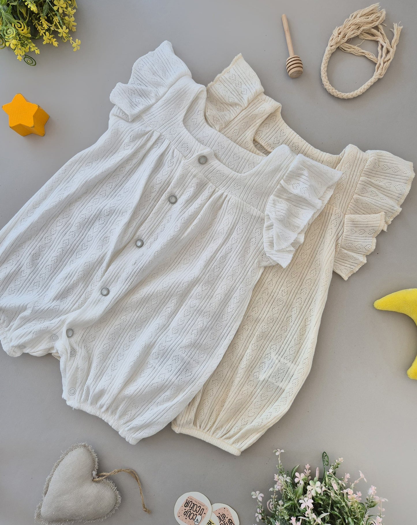 Tiny snuggles romper