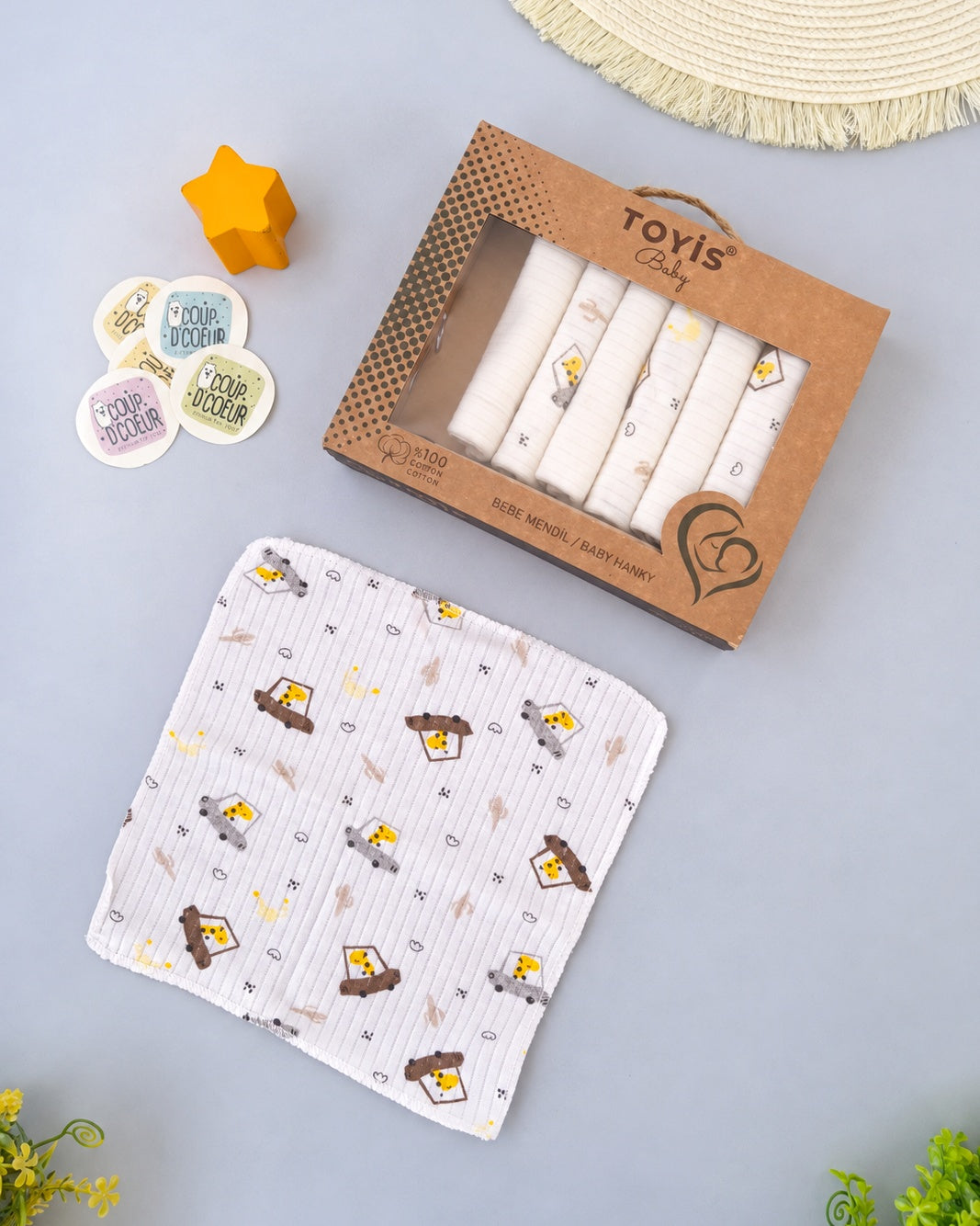 Safari Cotton Cloth - 20 x 20 cm