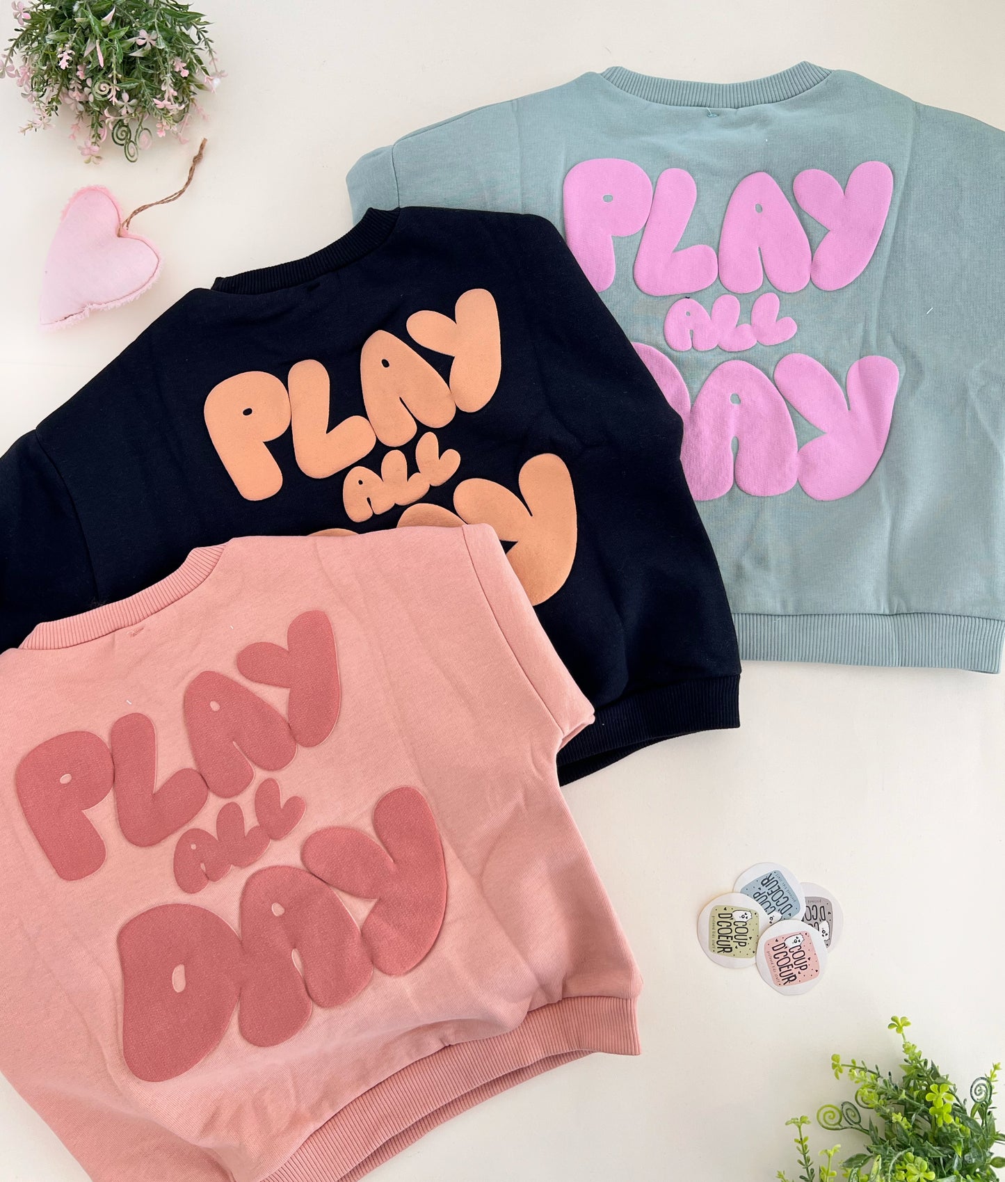 Play Sweater - Fleece Inside