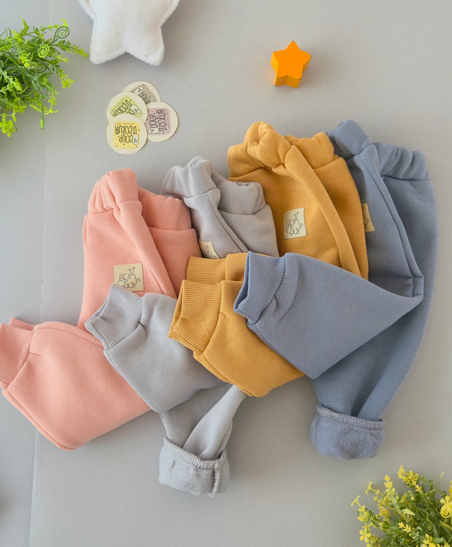 Colorful Pants- Fleece inside