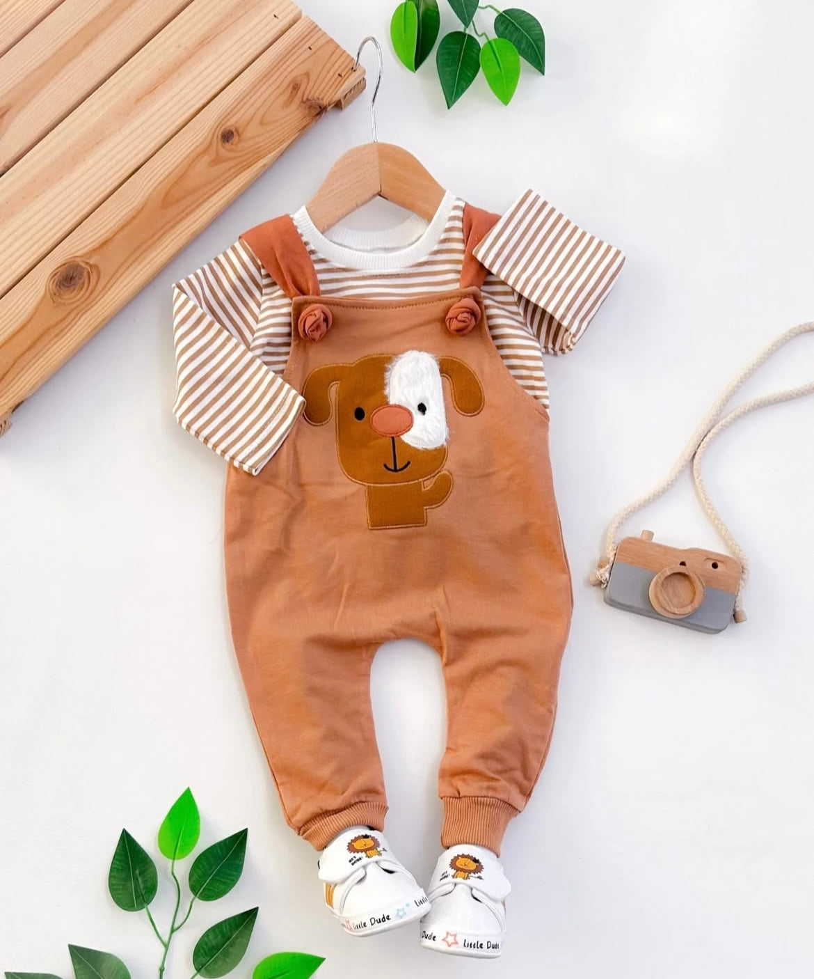 Dog Jumpsuit Cotton- (top + jumpsuit)