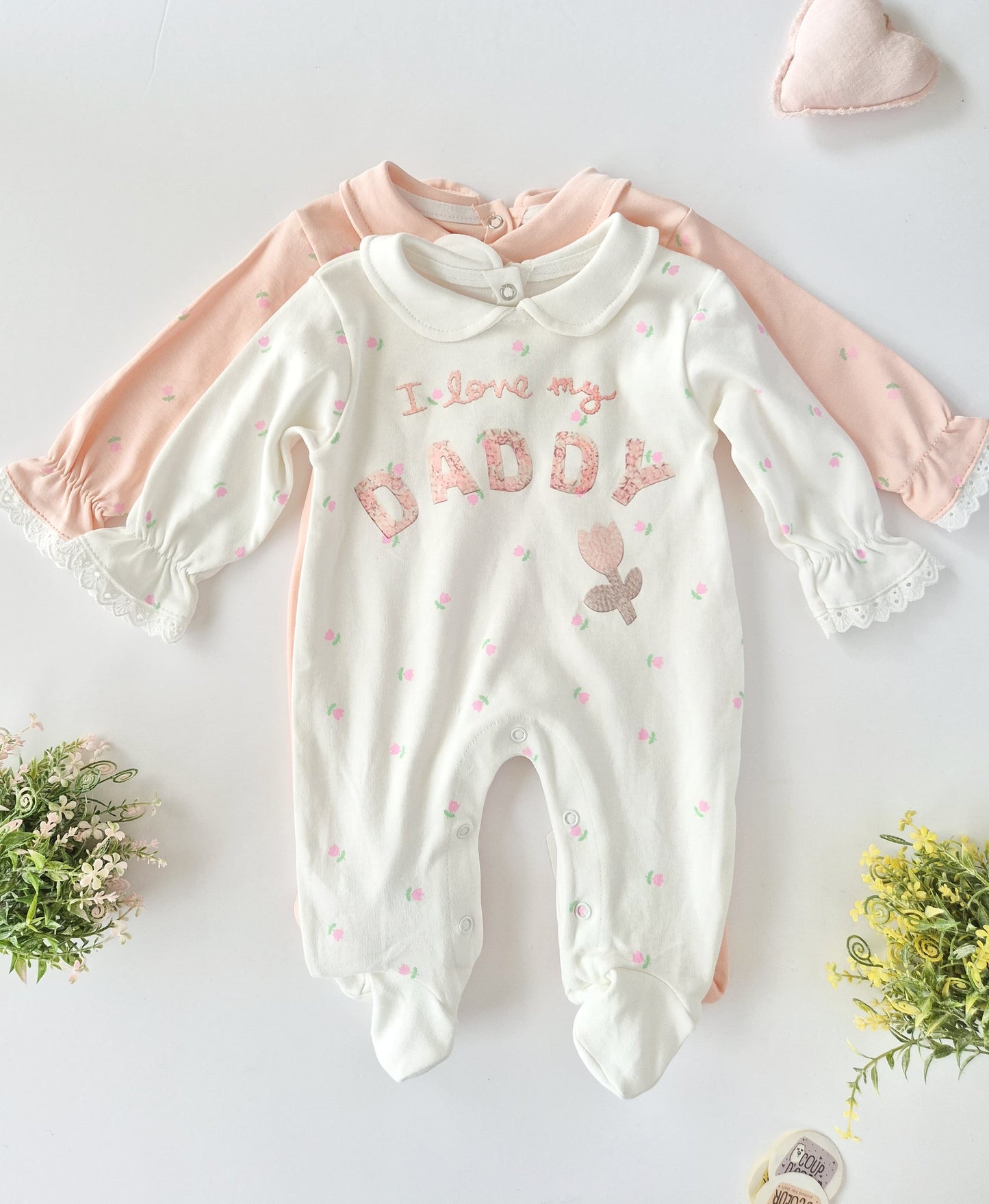 I love daddy overall- cotton