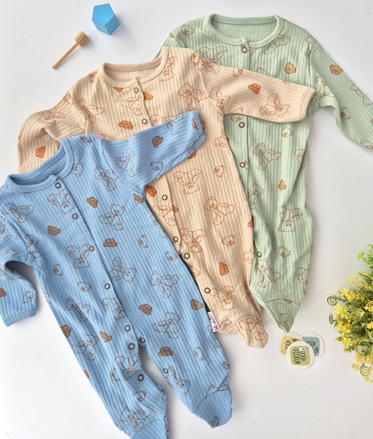 Bear Overall- cotton