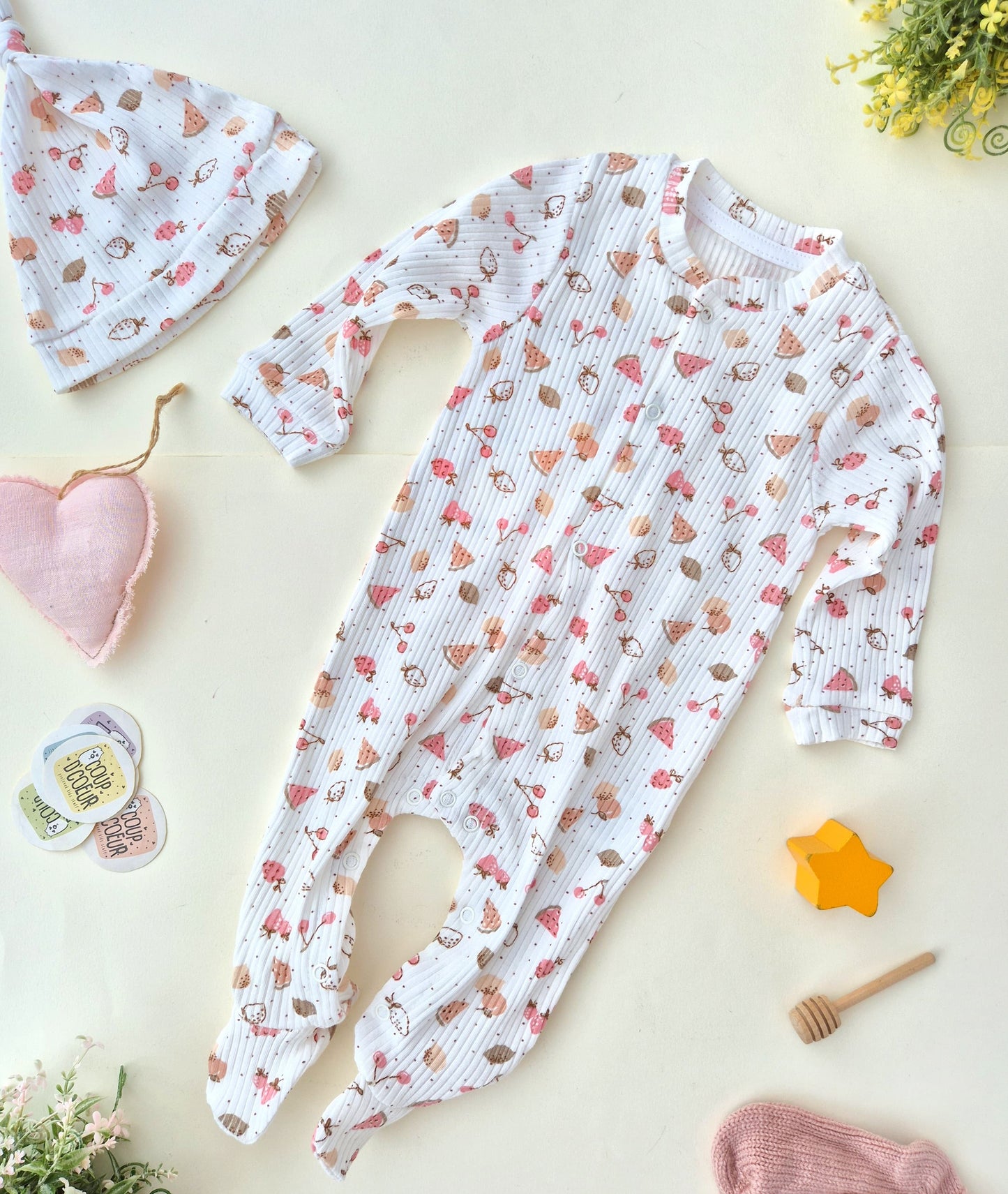 Designed overall- cotton