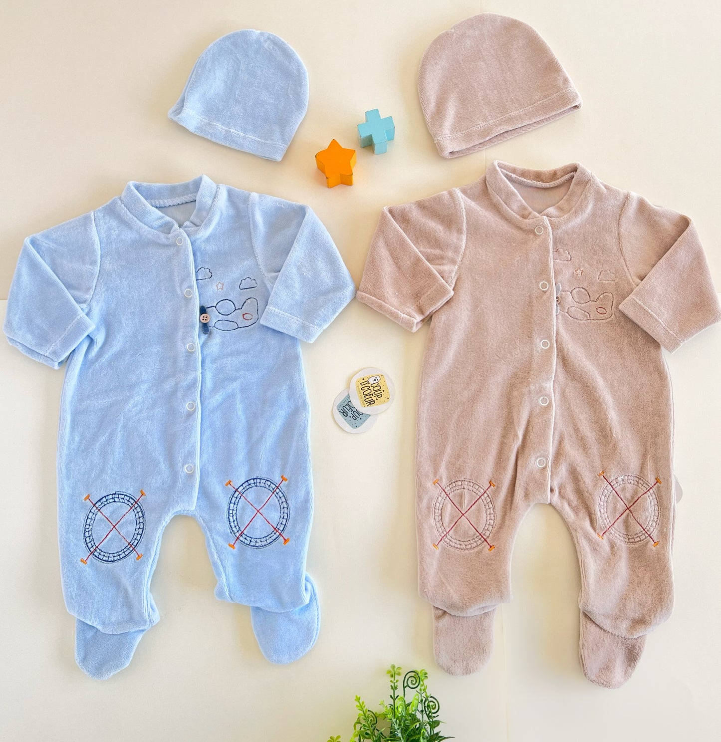 Plane Overall - Velvet(small sizes better to take bigger size)