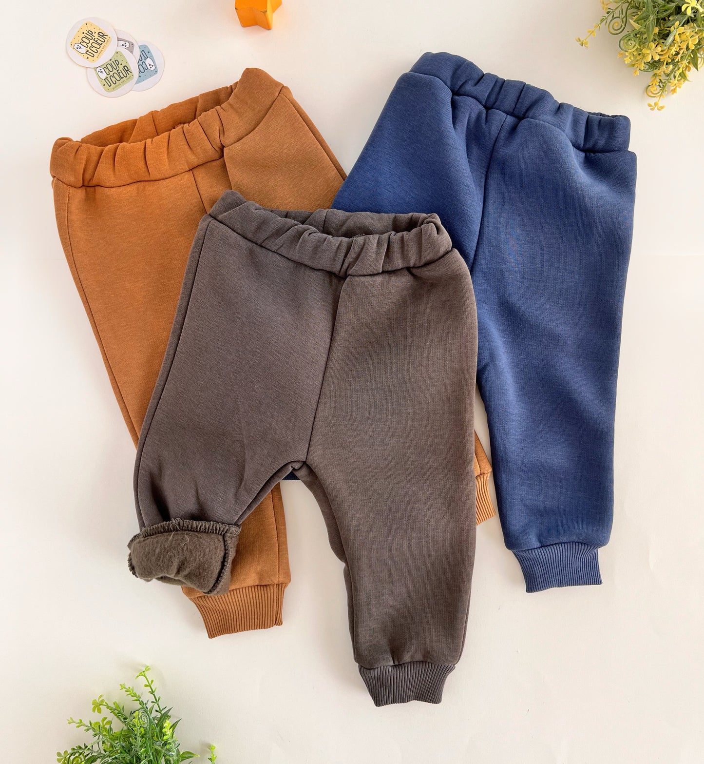 Fleece inside pants