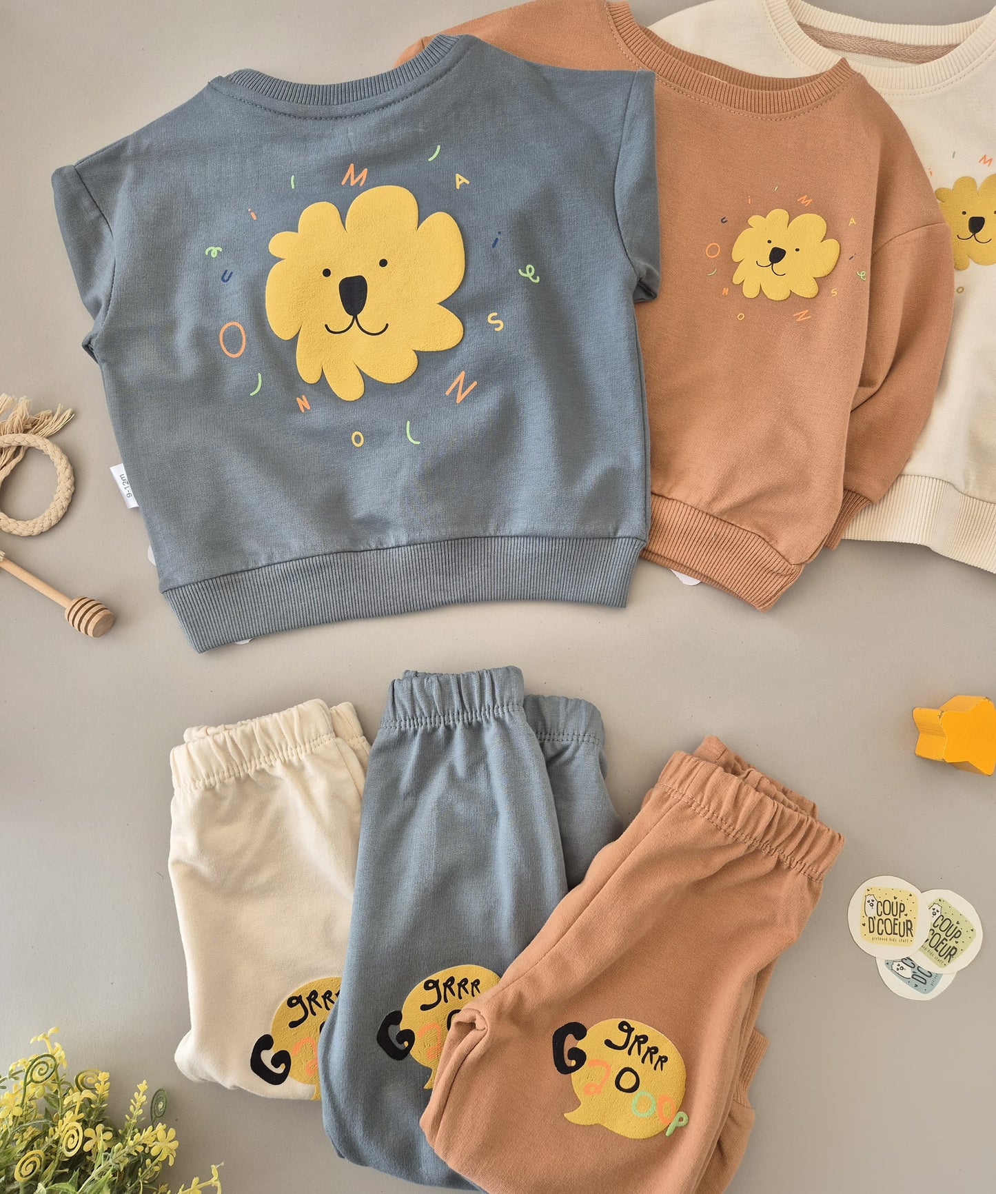 Lion Set- Cotton