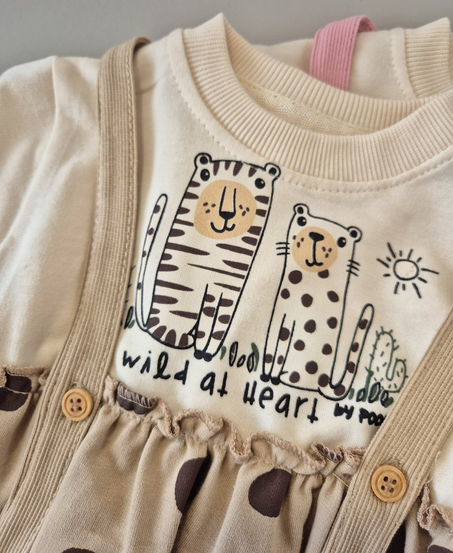 Wild at heart set- cotton