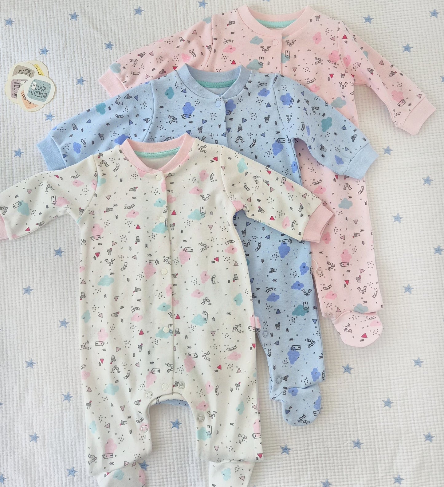 Doodles Overall-Cotton
