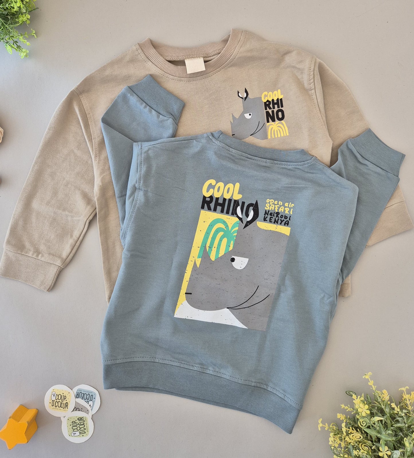 Rhino Sweater- Cotton