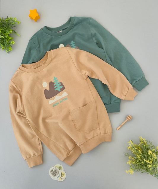 High Alpine Sweater- Cotton