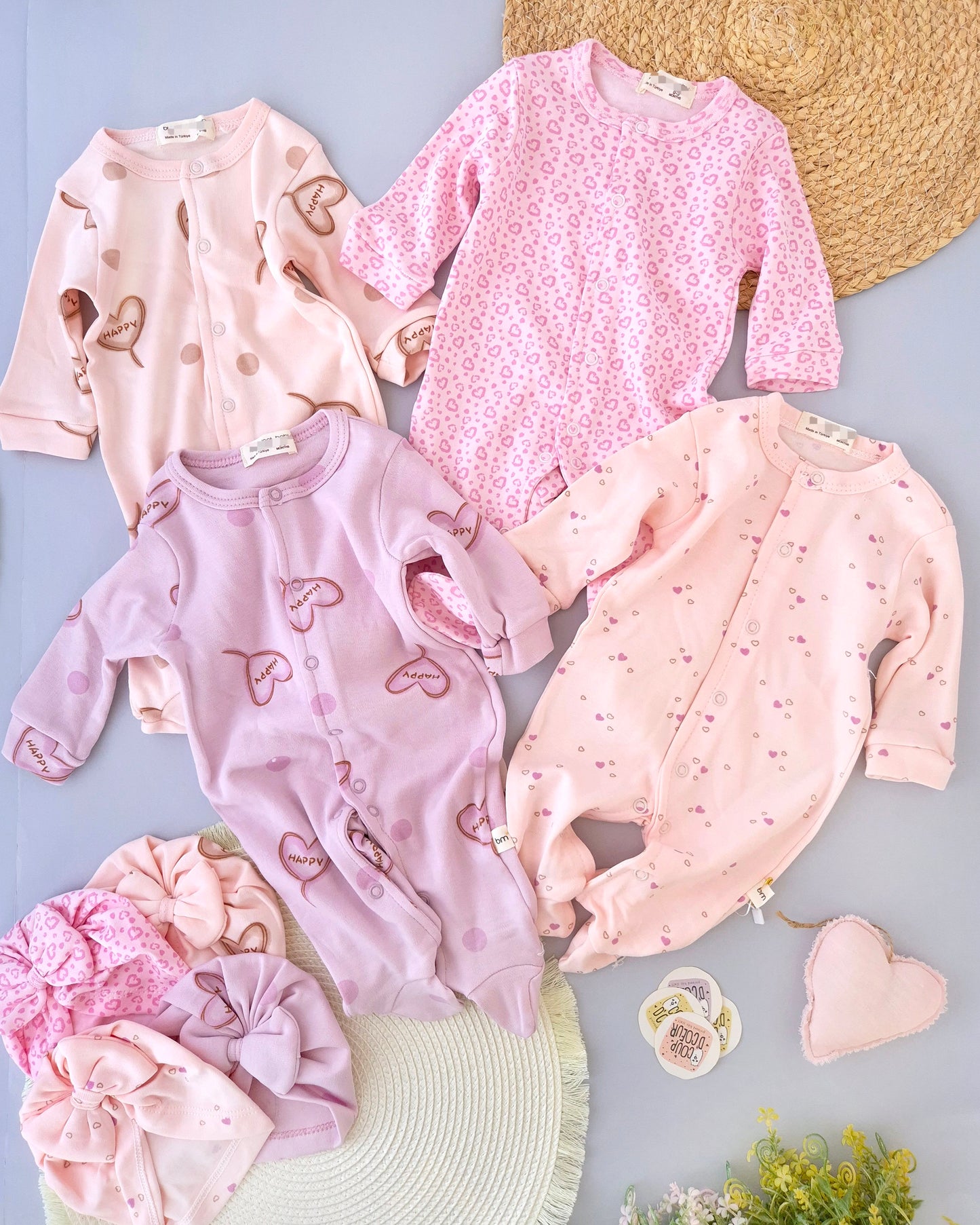 Pretty In Pink Overall