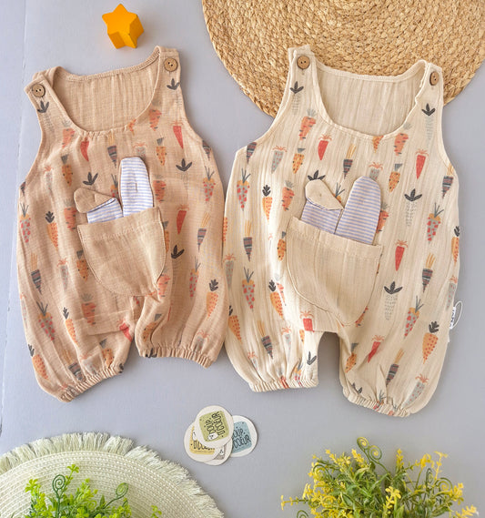 Carrot Patch Romper
