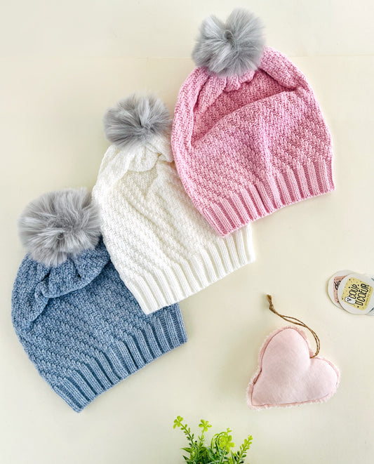 One Size Beanies(up to 18 months)