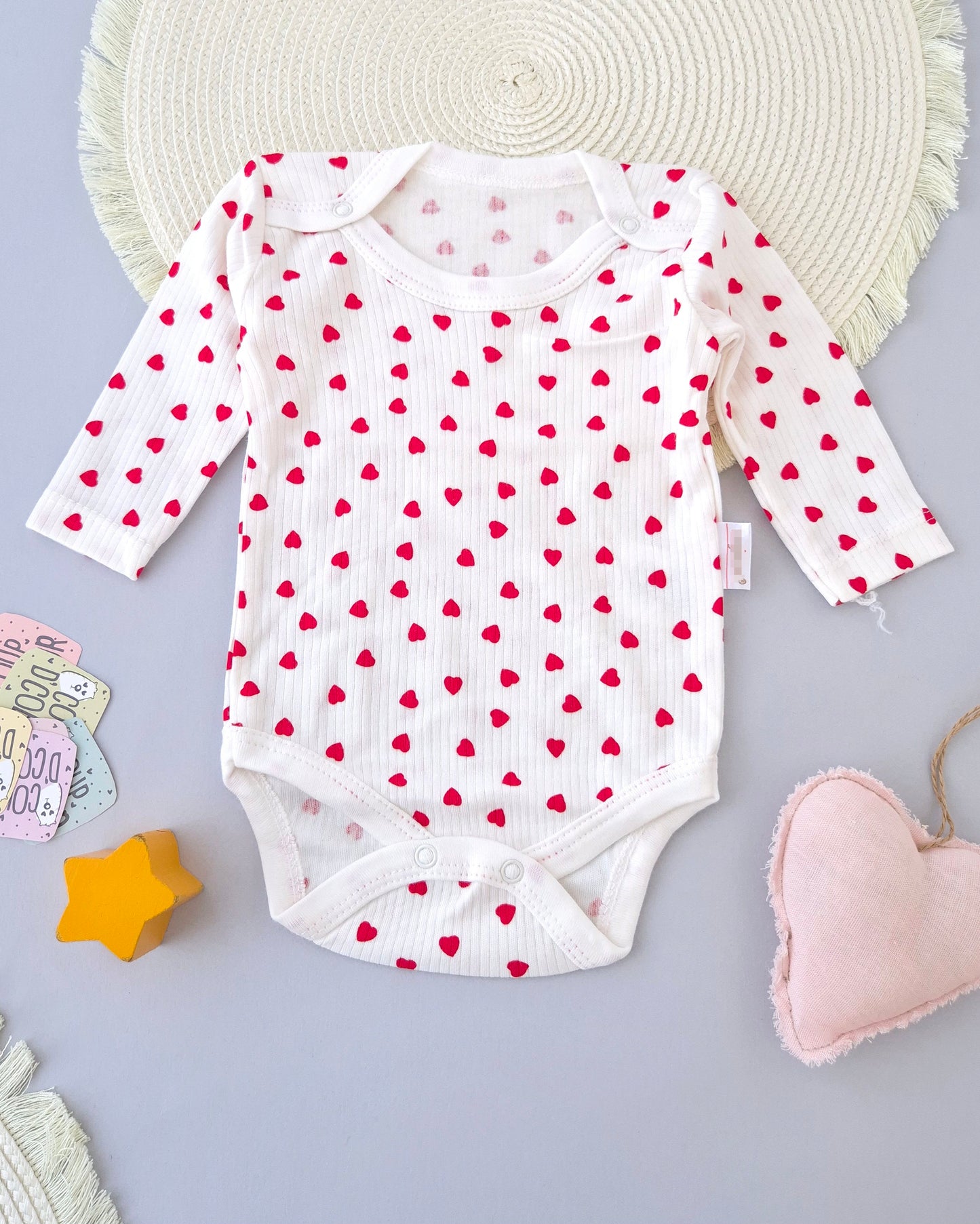 Sweet Red Heart Bodysuit