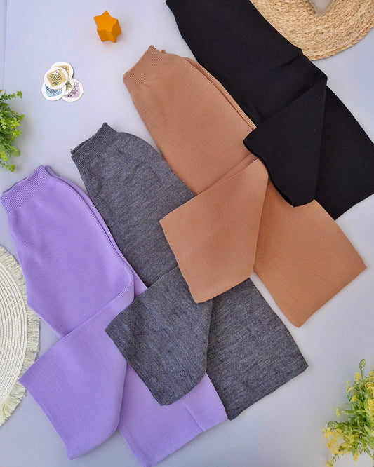 Lounge Wide Leg Knit Pants