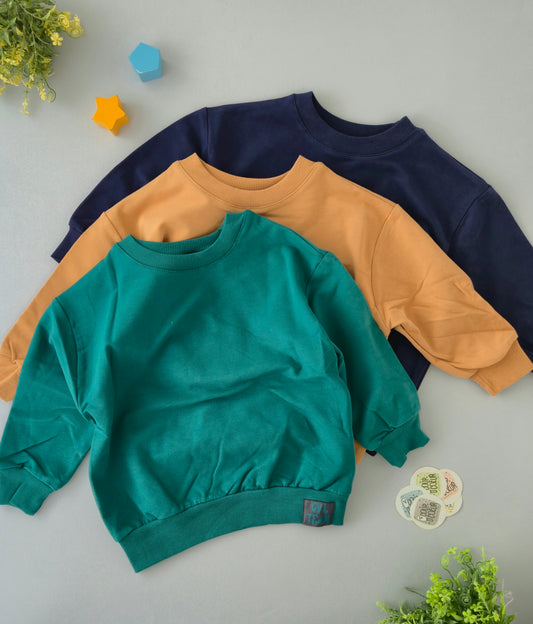 Plain sweater cotton