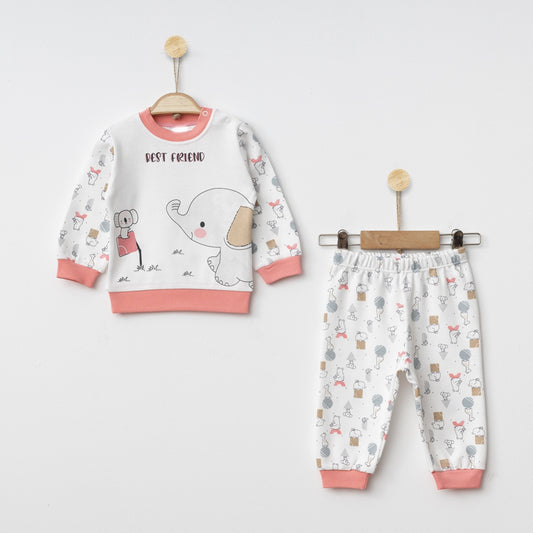 Elephant Set- 2 pieces, cotton