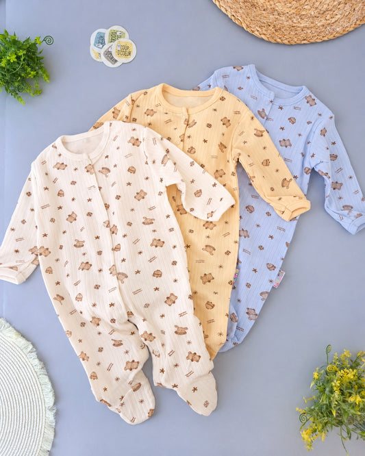 Dreamy Bear Overall- Cotton