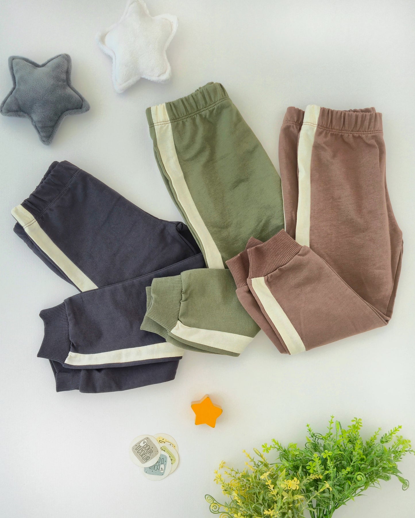 Cotton Pant With Stripes