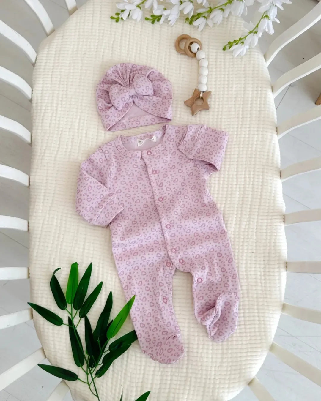 Snuggle Ready Overall-with turban