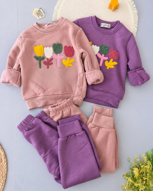 Tulip Bloom Set - Fleece Inside