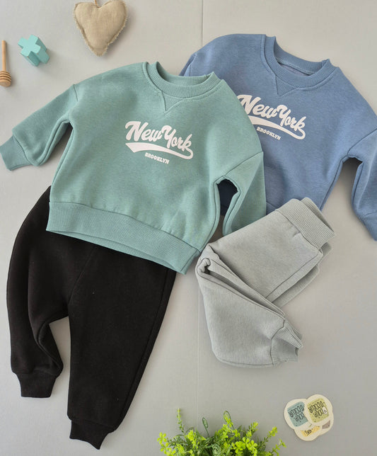 New York Set-fleece inside
