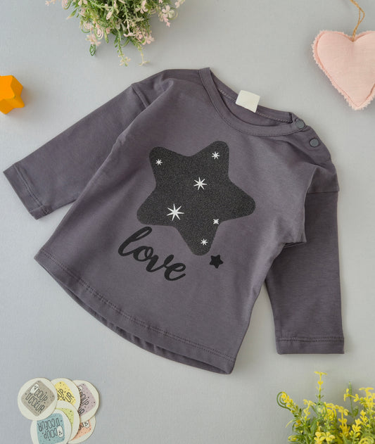 Glittery Star Top