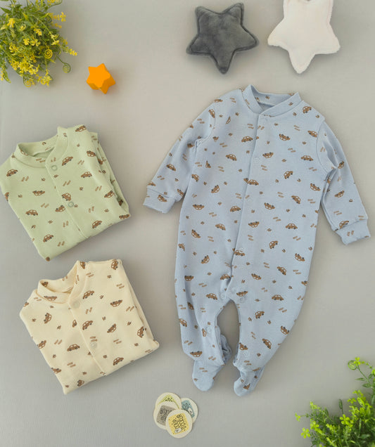 Beep beep overall-cotton closed legs