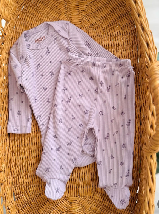 Purple Lavender Set-Cotton