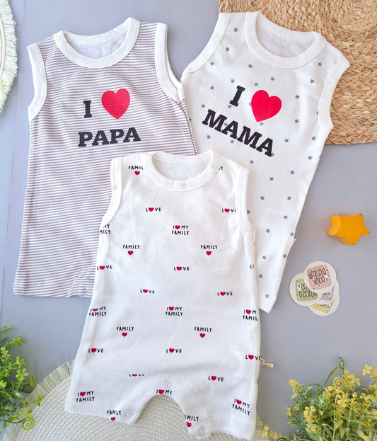 Double The Love Romper