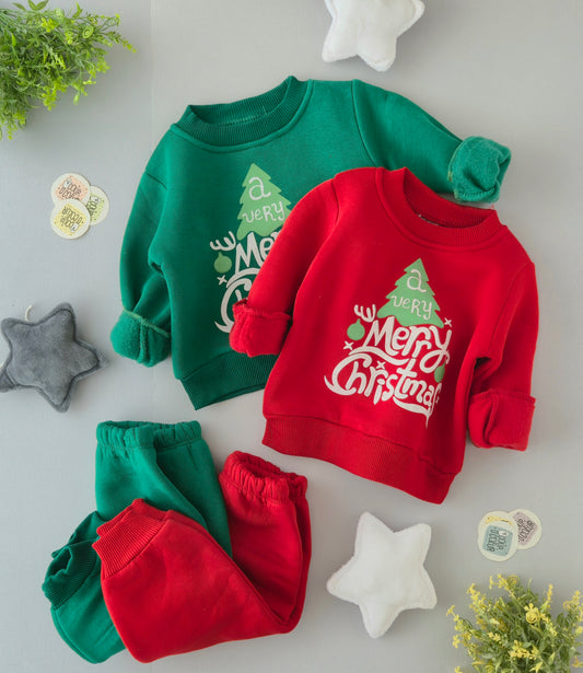Merry Christmas Set-Fleece Inside