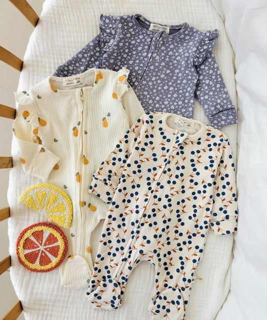 Fruit & Floral Overalls