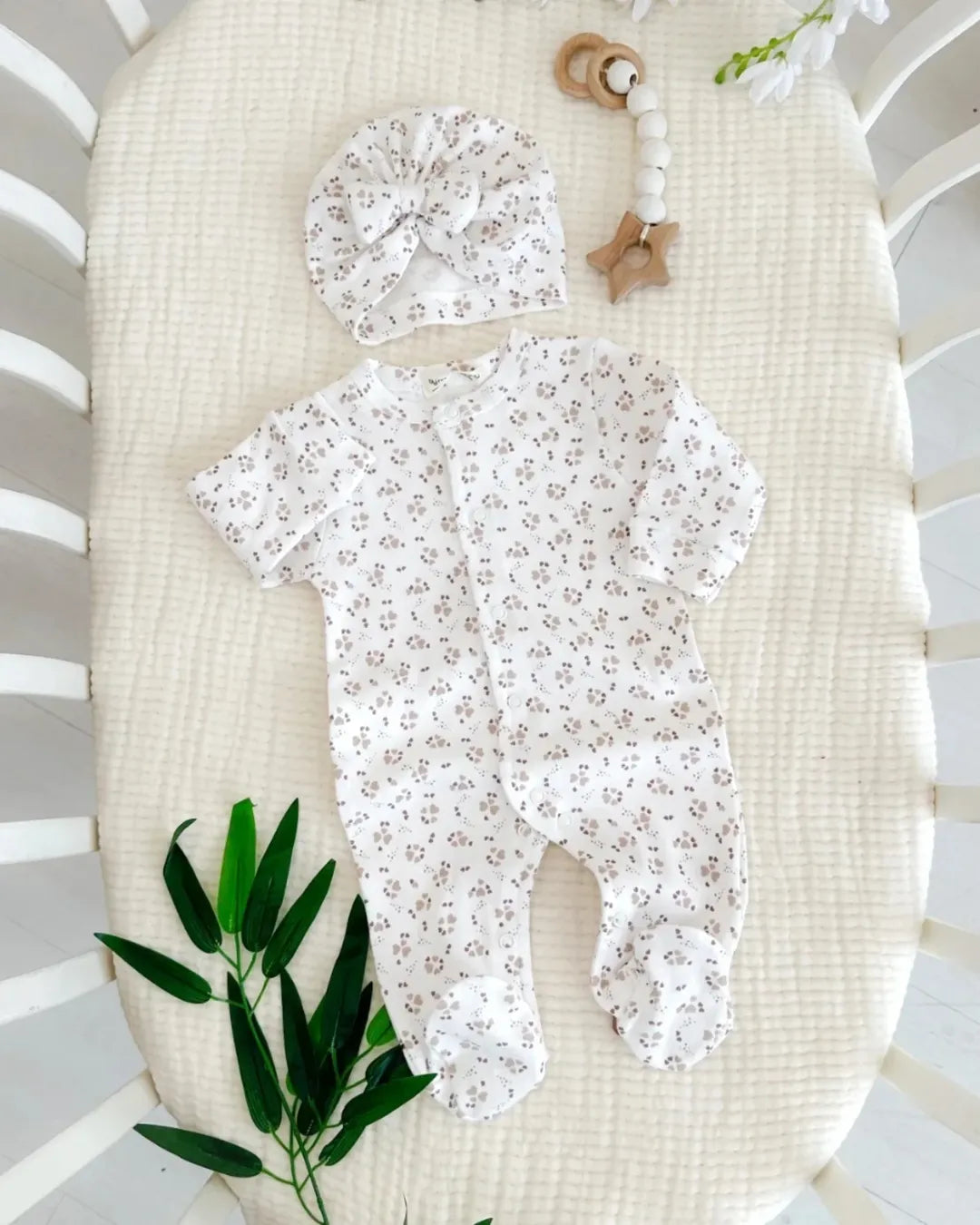 Snuggle Ready Overall-with turban