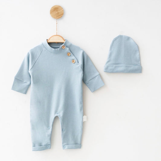 Cotton Overall- Light Blue