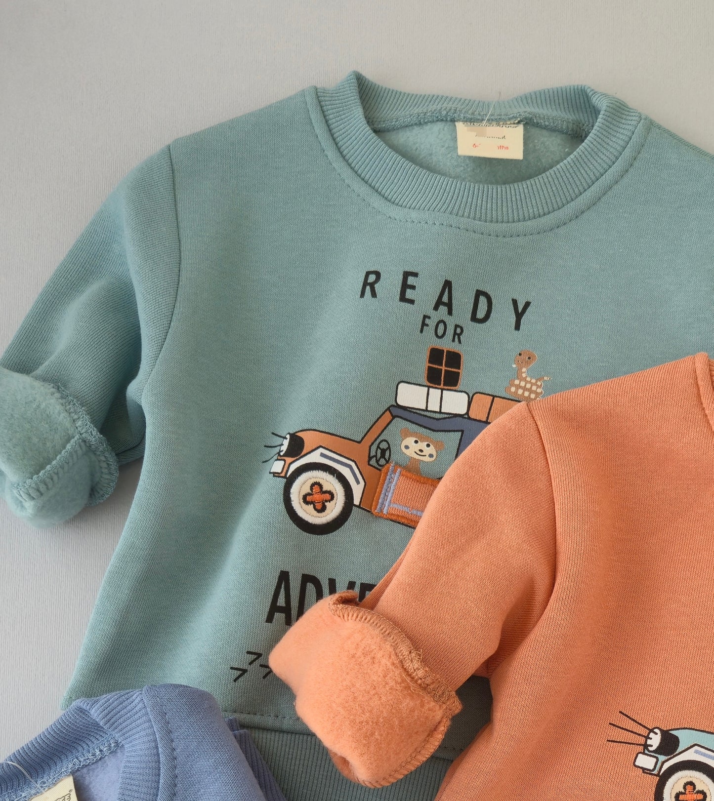 Adventure Sweater- fleece inside