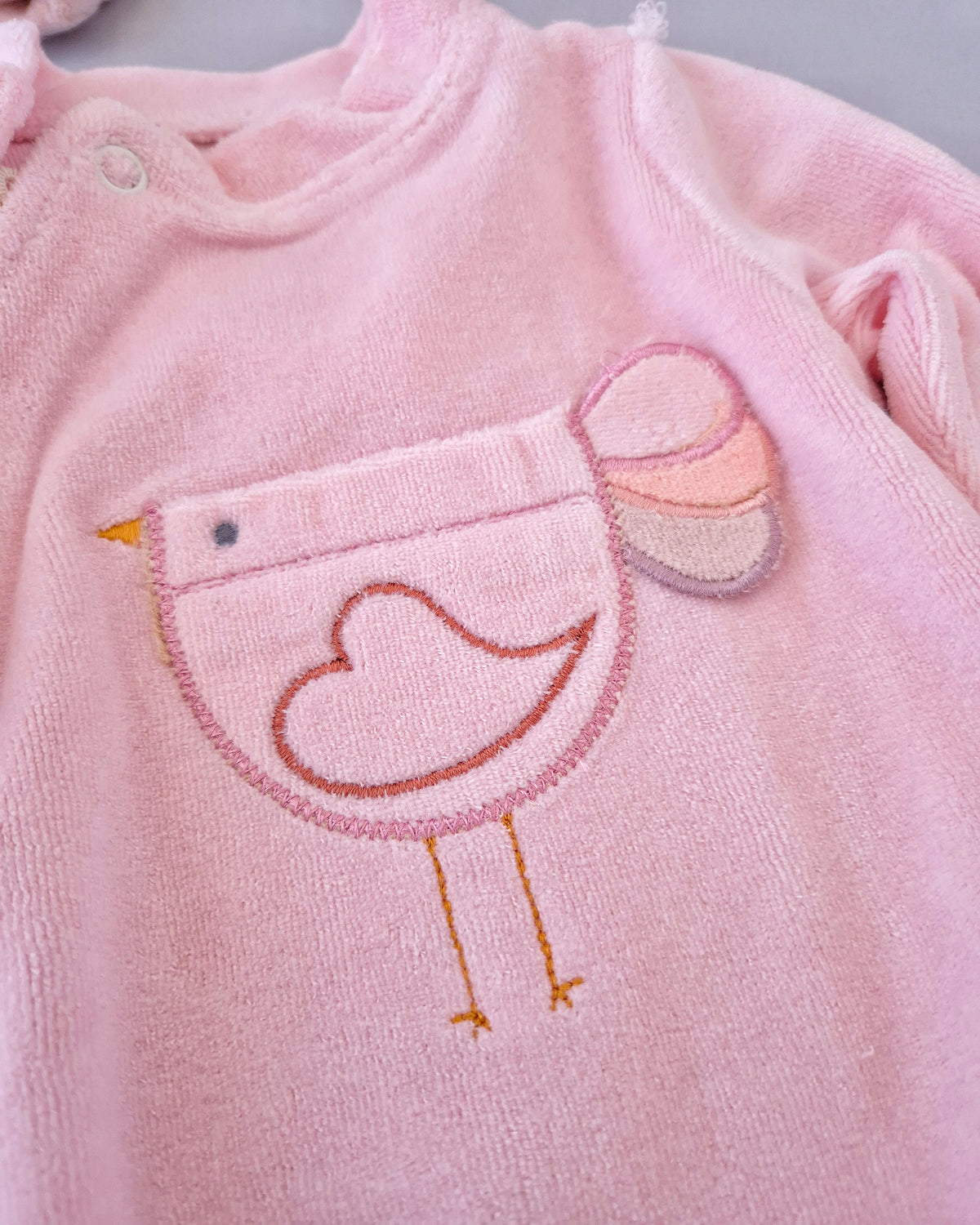 Birdie Overall-Velvet Feel (small sizes better to take bigger size)