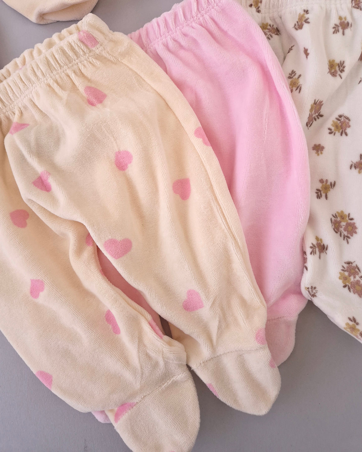 Tiny Toes Velvet Pants